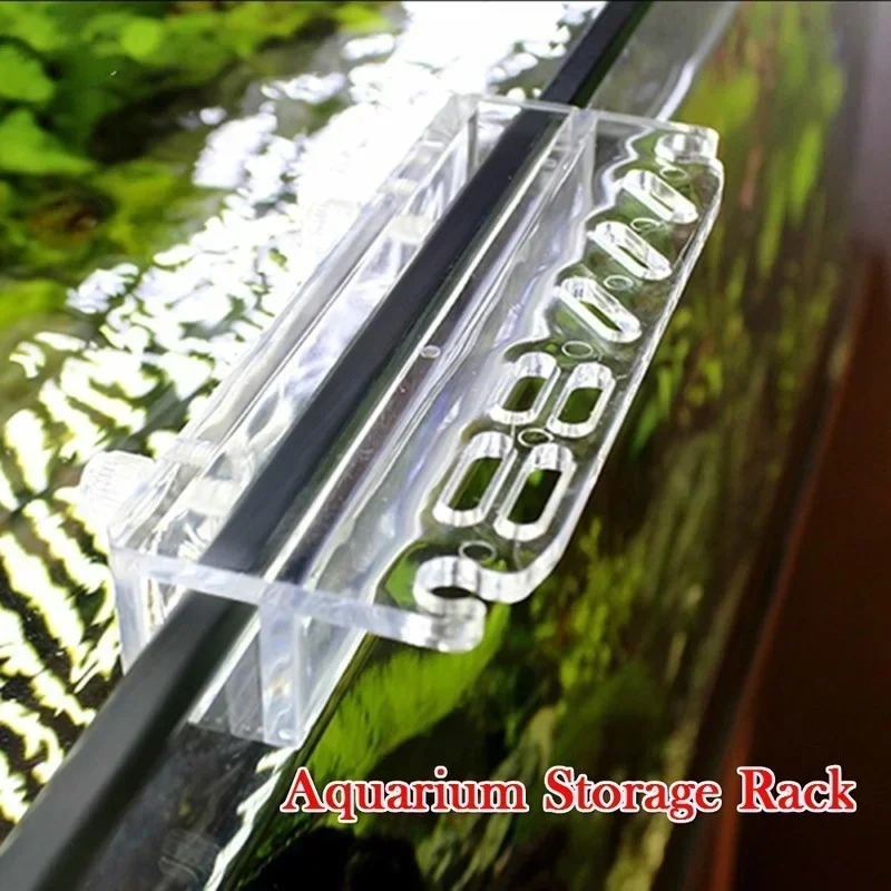 1 個新しい水族館植物ツール収納ラックアクリルホルダーピンセ - Aquarium Plant Grass のレビューと価格
