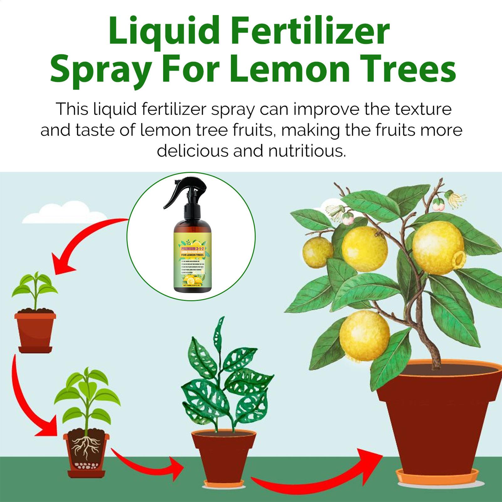 濃縮レモンツリー栄養スプレー液体肥料ブースターミスト、柑橘類 - Liquid Fertilizer All In のレビューと価格