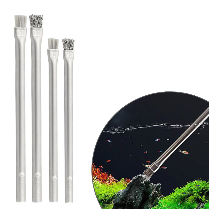 Aquapro 藻類ブラシクリーニングブラシ水槽と水族館ツー - Planted Aquarium Products のレビューと価格