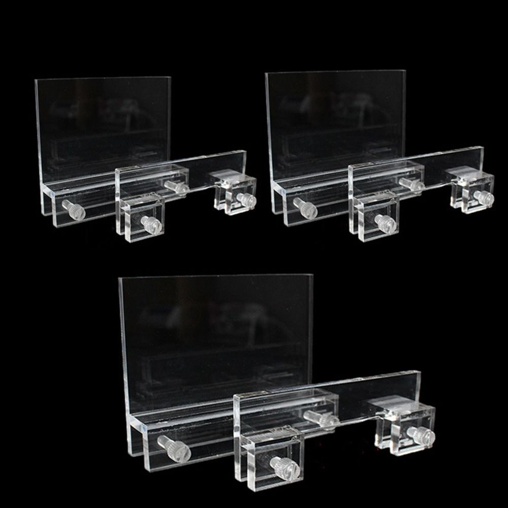 透明アクリル製水槽LEDライトホルダー、穴あけ不要の吊り下げ - Aquarium Plant Holder のレビューと価格