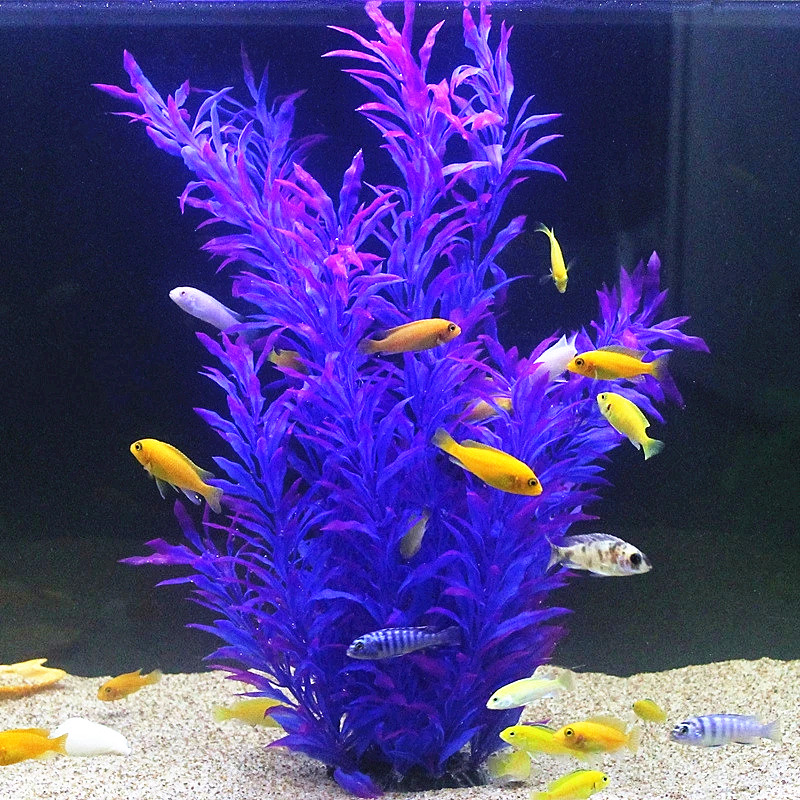 人工水槽50cm,珍しい植物,水族館,偽の竹の葉,水草,プラ - Aquarium Plant Grass のレビューと価格